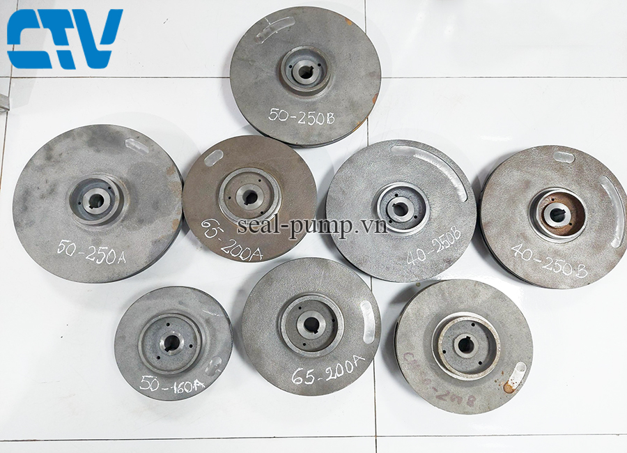 Cánh  bơm ly tâm công nghiệp Pentax, Stac, Ebara, Matra,....