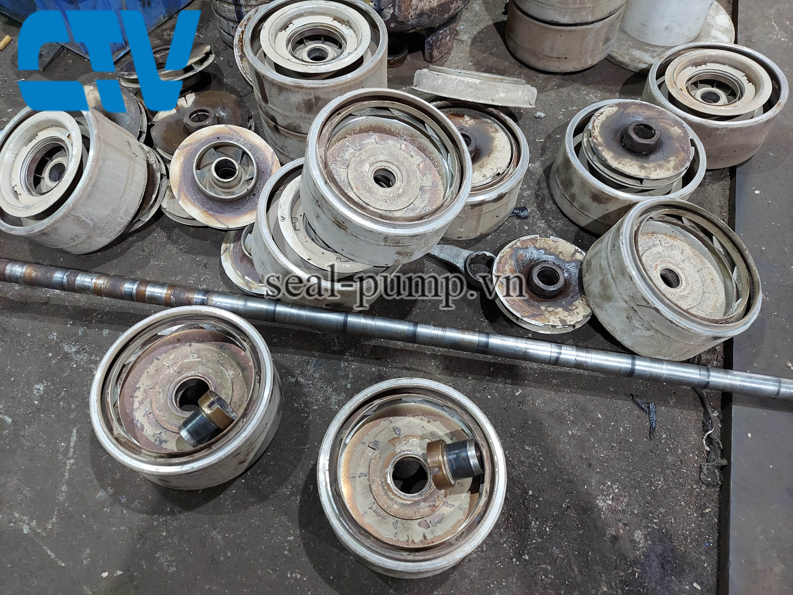 Dịch Vụ Thay Ruột Buồng Bơm Trục Đứng Đa Tầng Cánh Uy Tín Tại Hà Nội