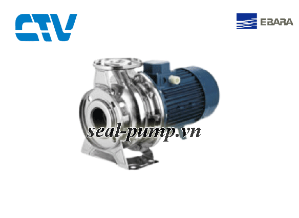 Máy bơm Ebara 3M ly tâm trục ngang đầu inox