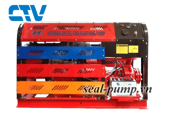 Dịch vụ cho thuê máy bơm Diesel Huyndai