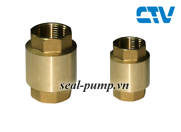 Van một chiều lò xo lắp ren