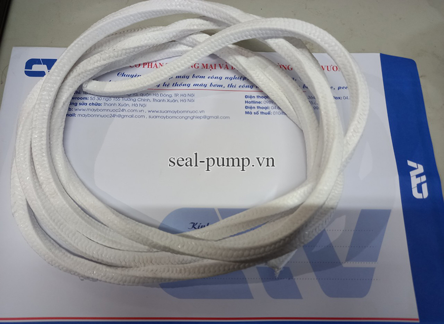 Dây tết chèn (Sợi túp làm kín) máy bơm đường kính 6 mm