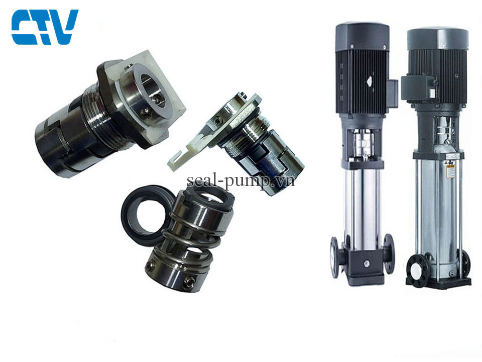 Phớt máy bơm trục đứng đa tầng cánh Paragon PV3-40, Phớt GLF, GFE