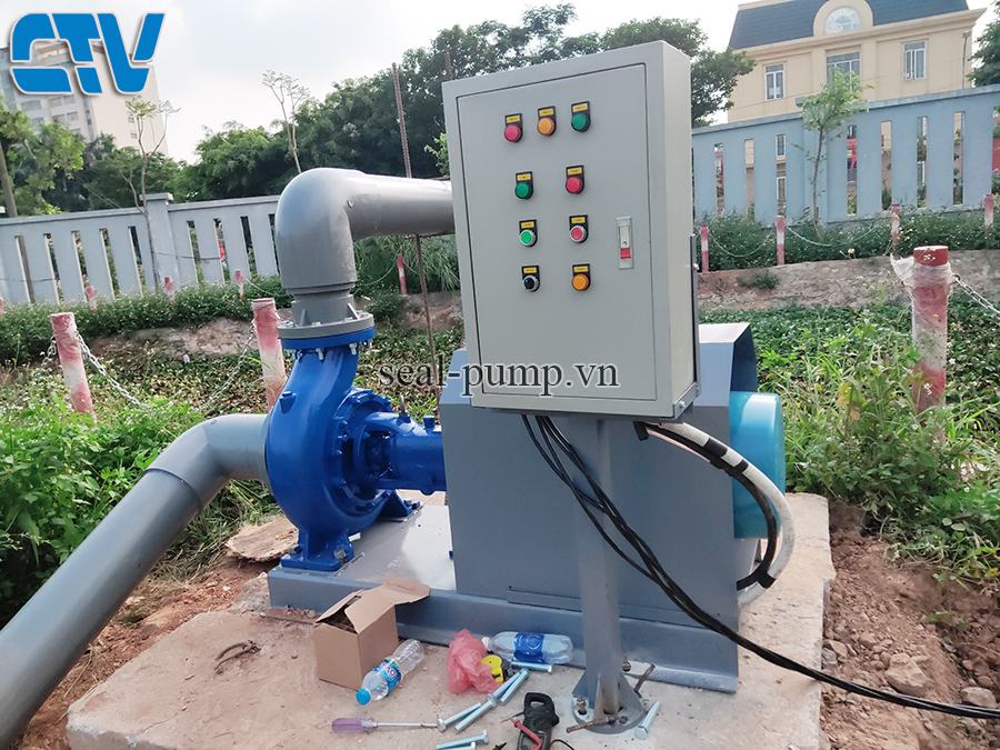 Thiết kế, lắp đặt máy bơm công nghiệp 30 Kw cho hệ thống cung cấp nước